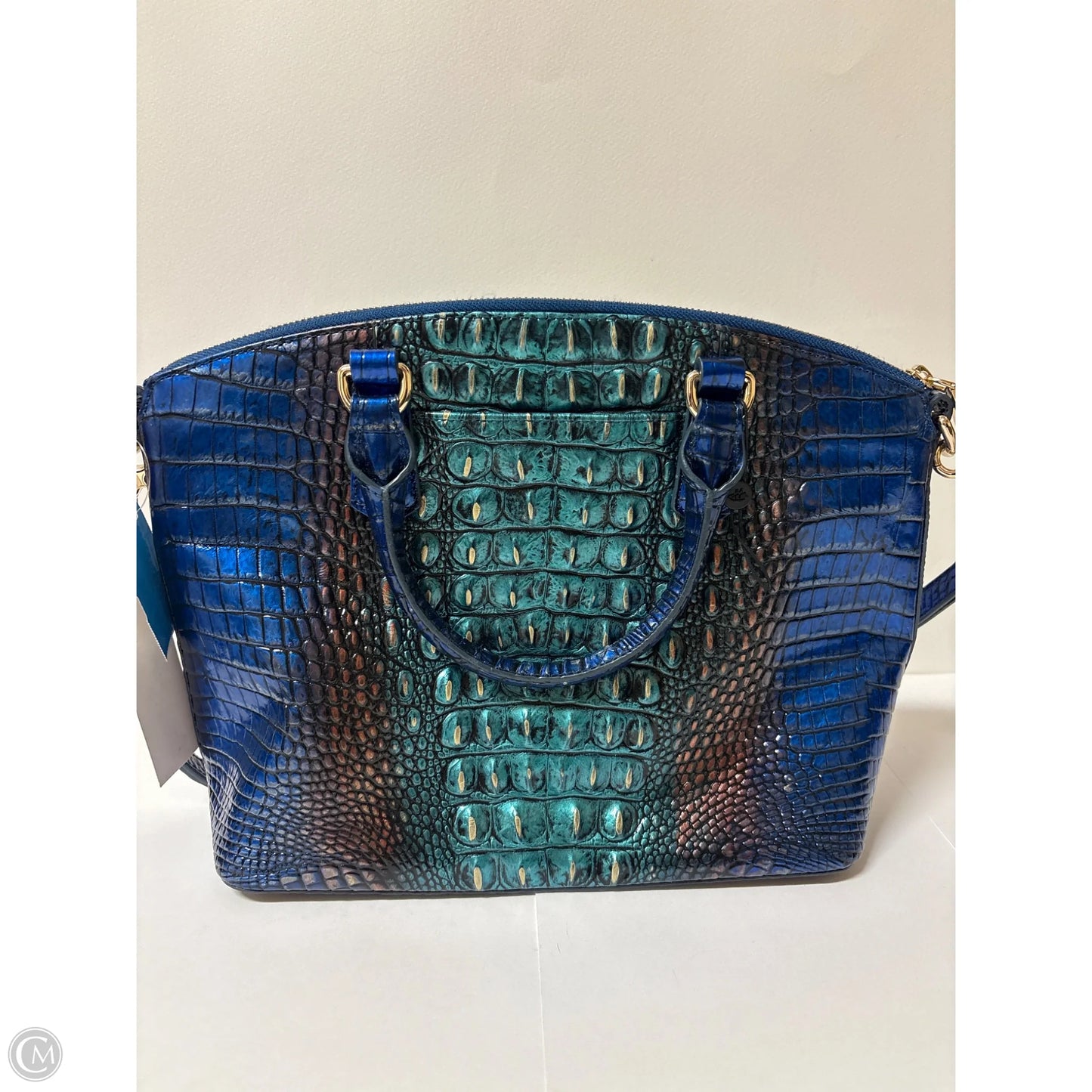 Handbag Designer By Brahmin, Size: Large