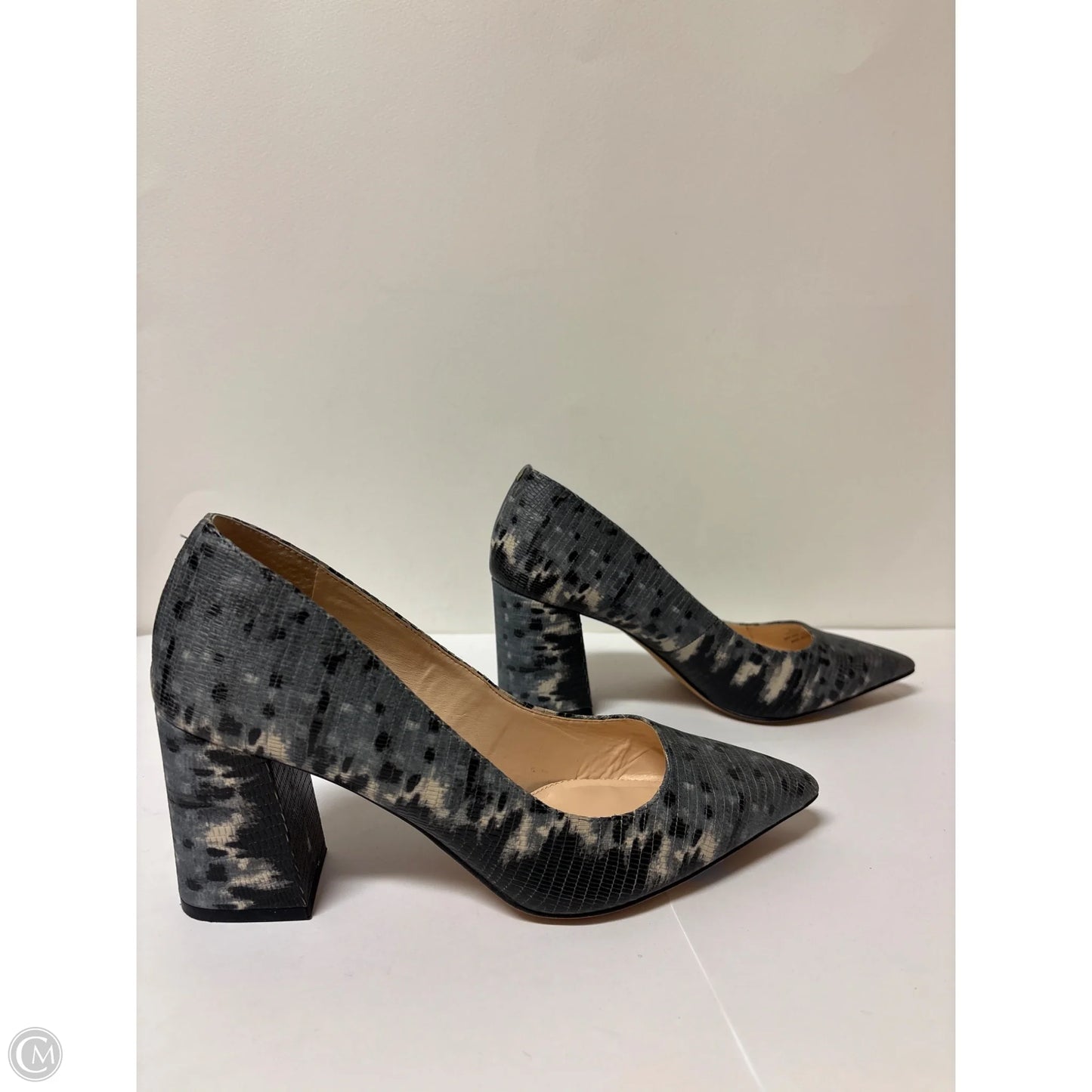 Shoes Heels Block By Vince Camuto In Grey, Size: 8