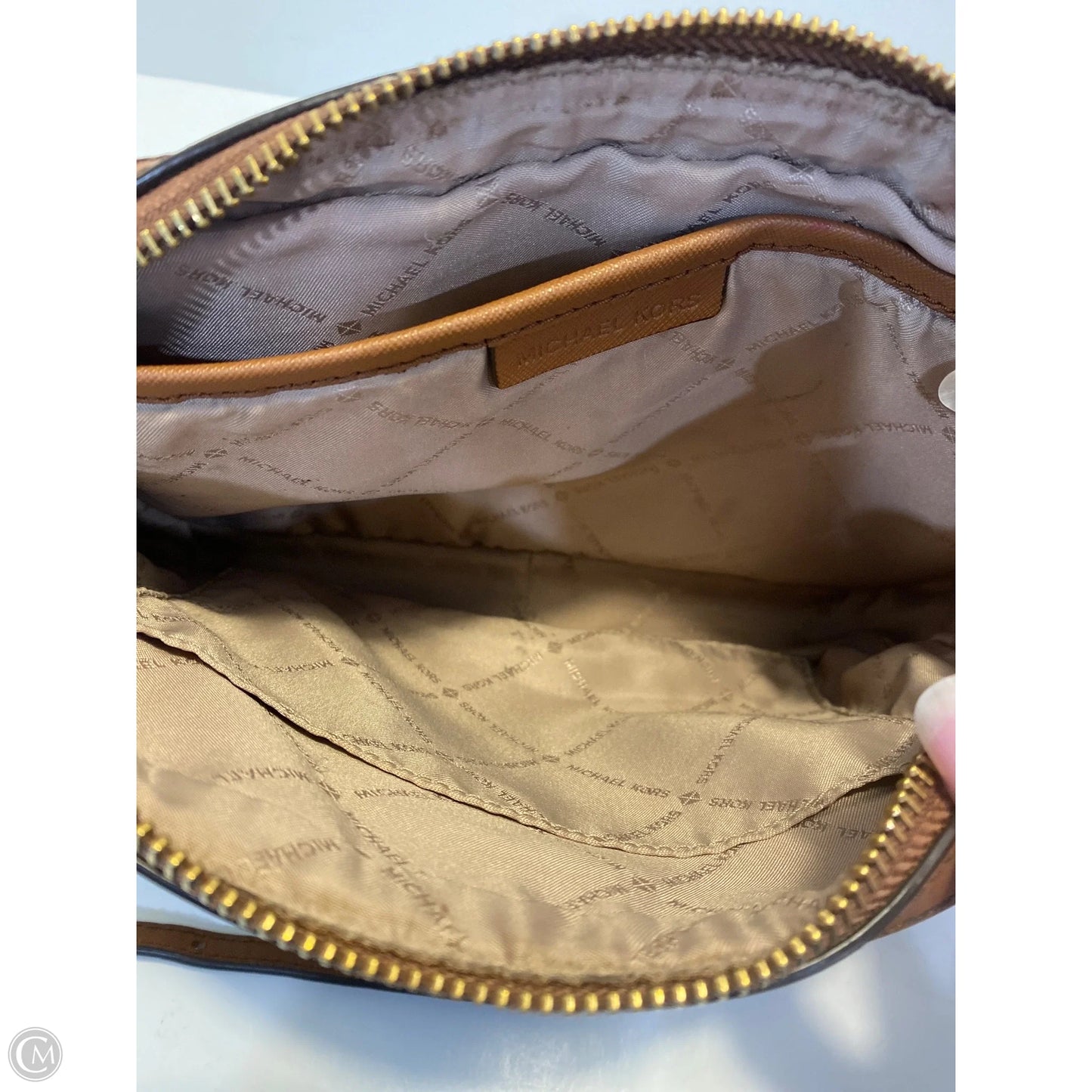 Crossbody Designer By Michael Kors, Size: Small