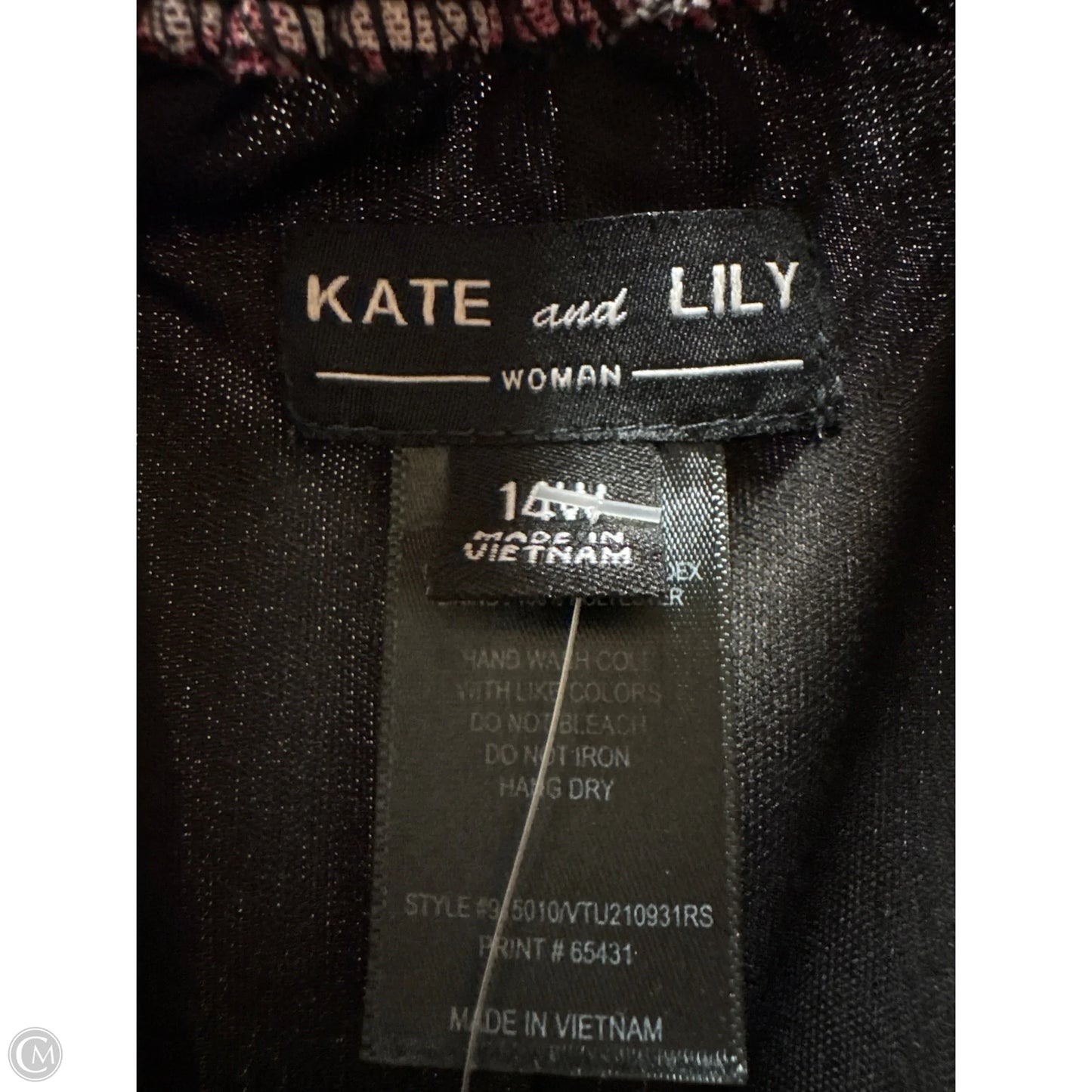 Dress Casual Midi By Kate And Lily In Pink, Size: L