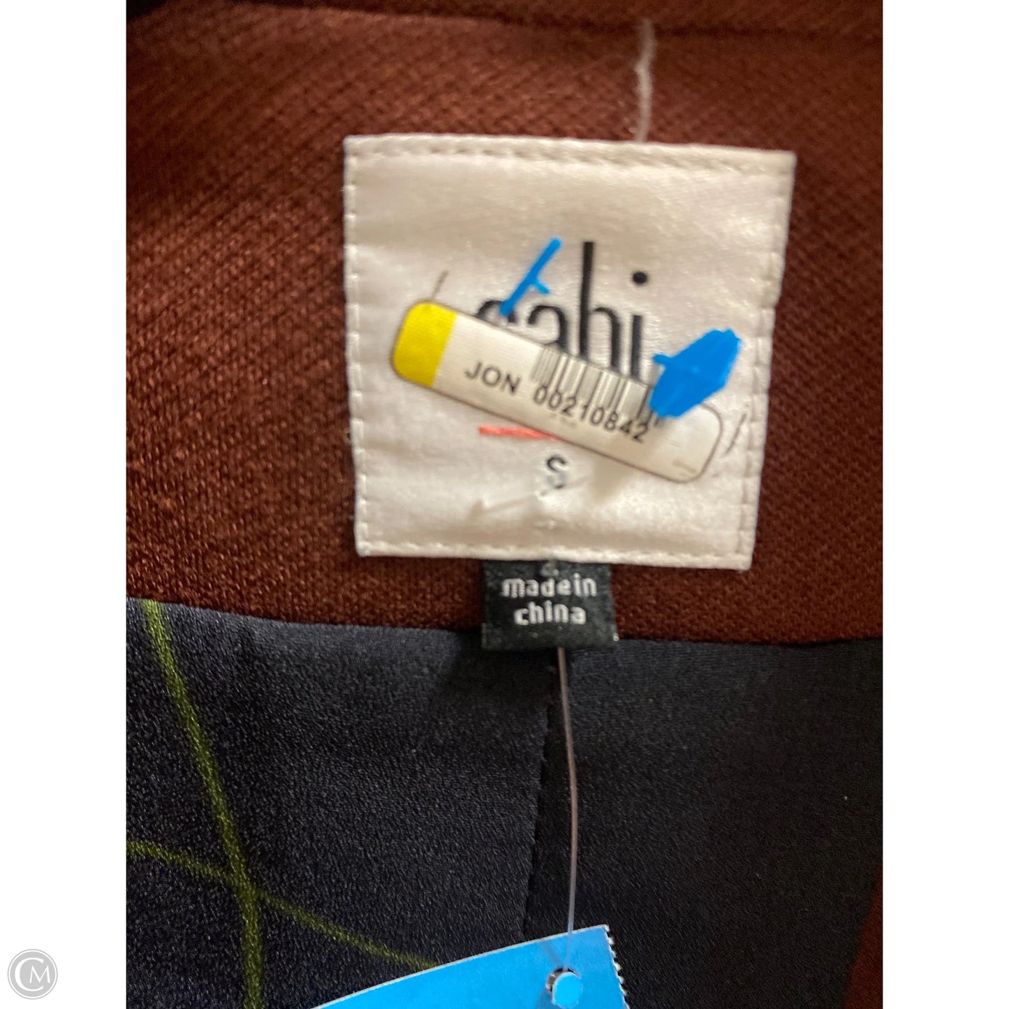 Coat Other By Cabi In Maroon, Size: S