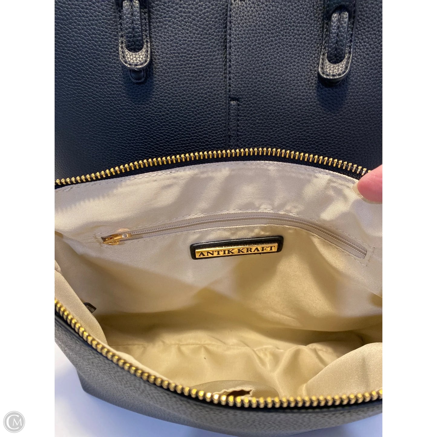 Handbag By Antik Kraft, Size: Large