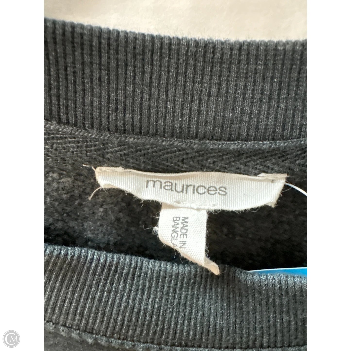 Sweatshirt Crewneck By Maurices In Grey, Size: M