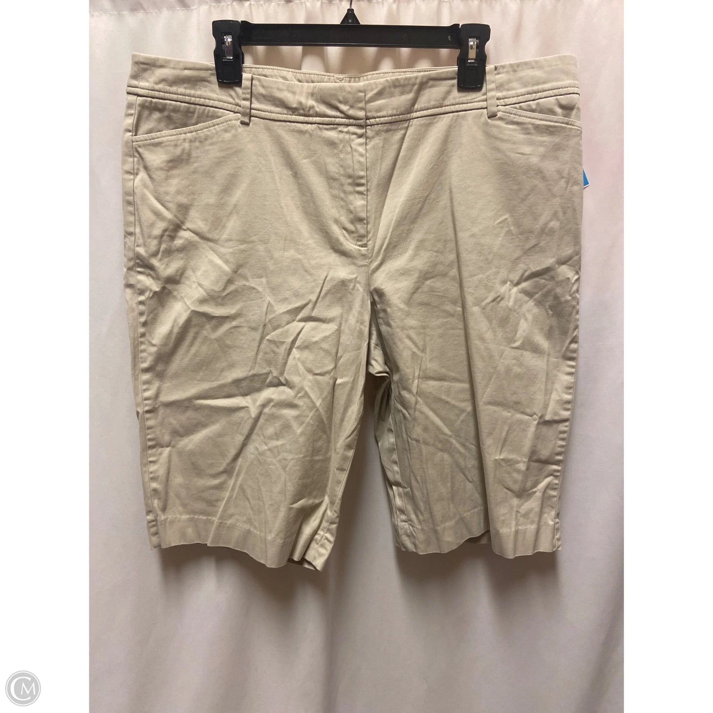 Shorts By Talbots In Tan, Size: 16