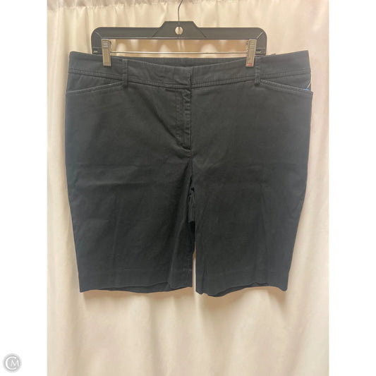 Shorts By Talbots In Black, Size: 16