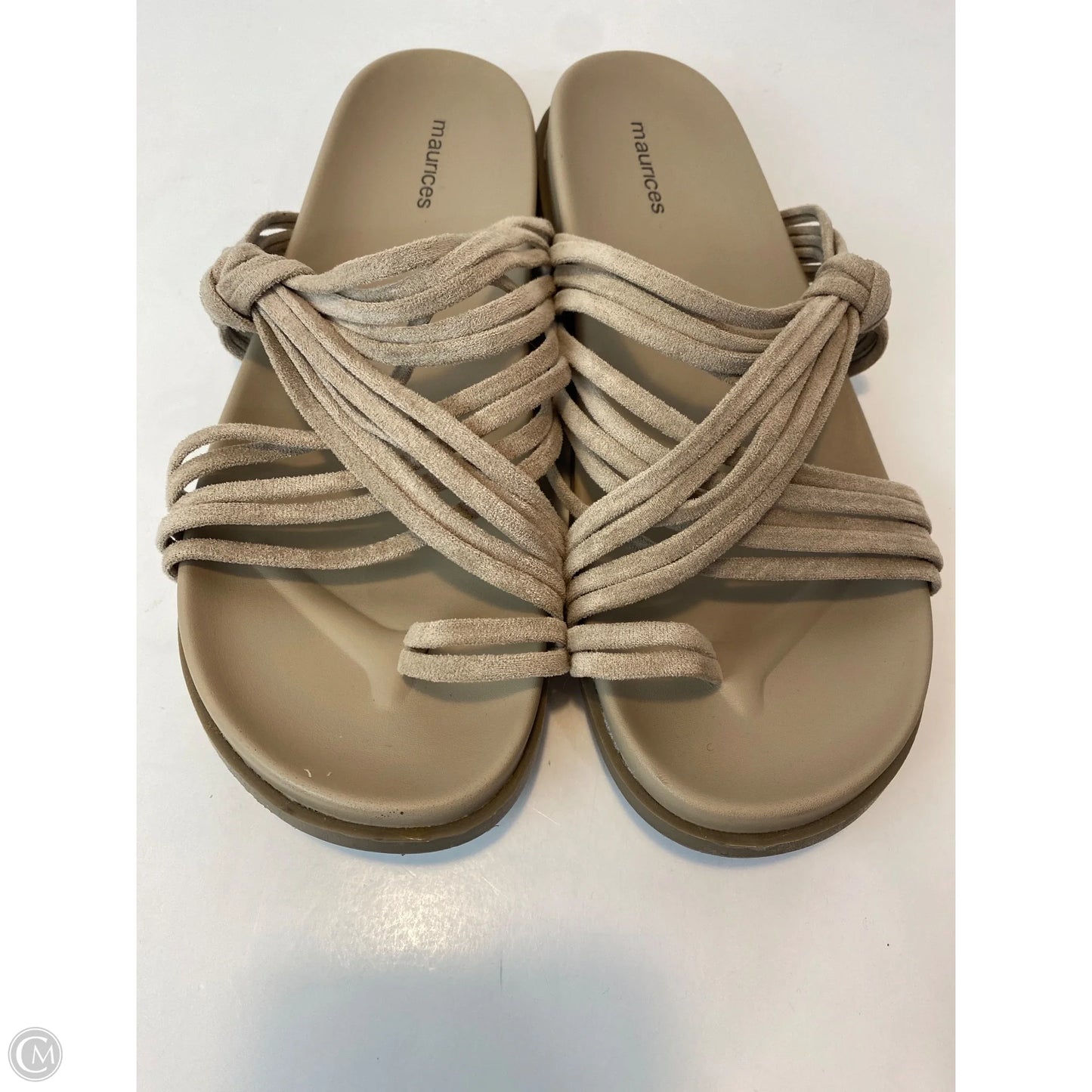 Sandals Flats By Maurices In Taupe, Size: 8