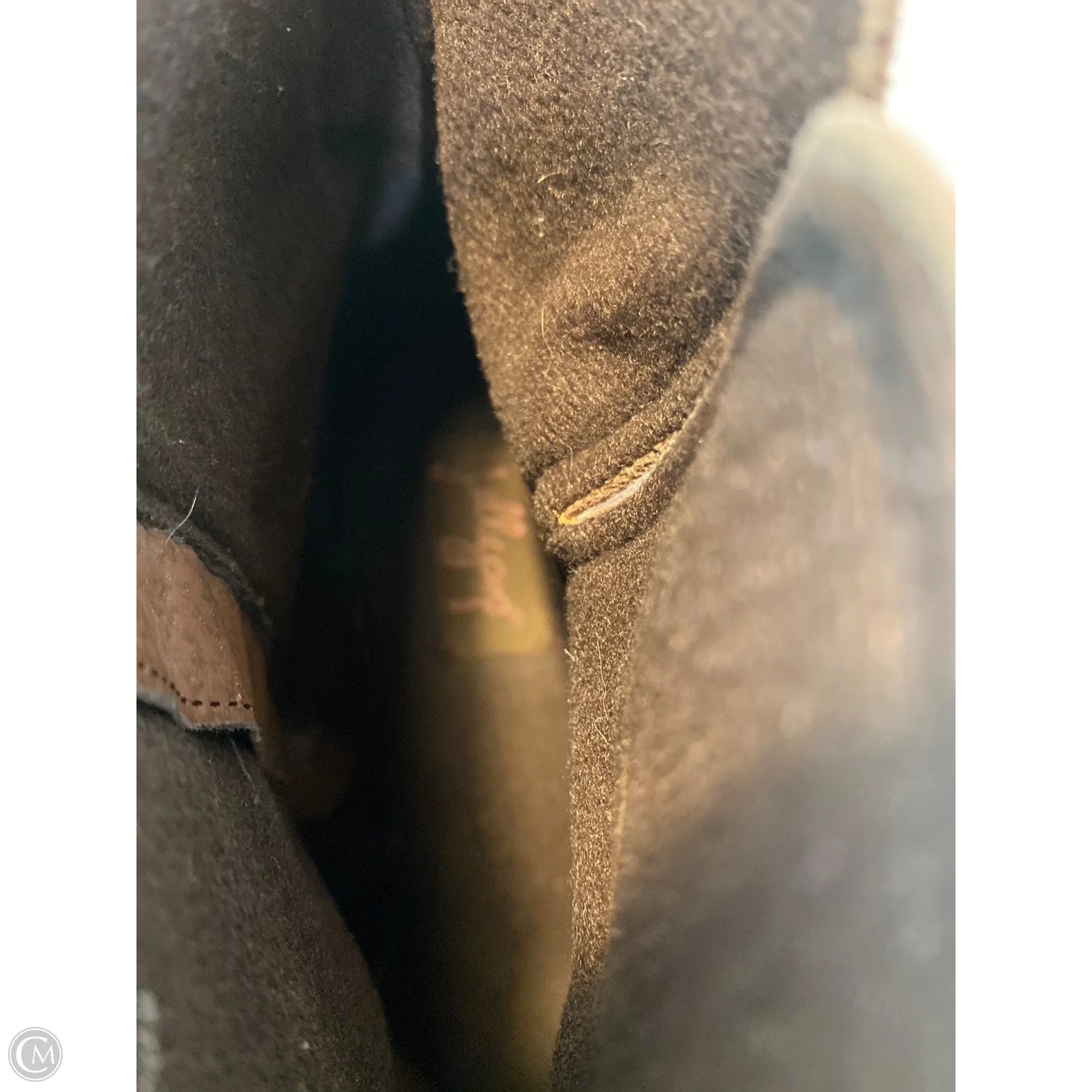 Boots Ankle Heels By Clothes Mentor In Brown, Size: 11