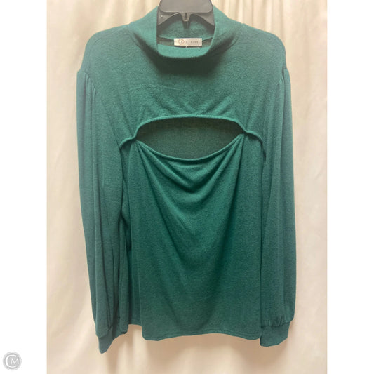 Top Long Sleeve By Clothes Mentor In Green, Size: 3x