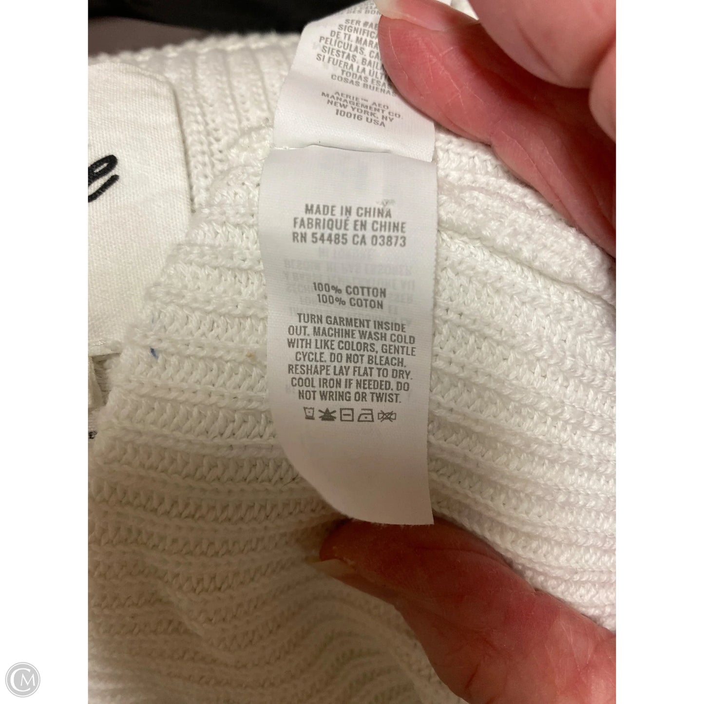 Sweater By Aerie In White, Size: S