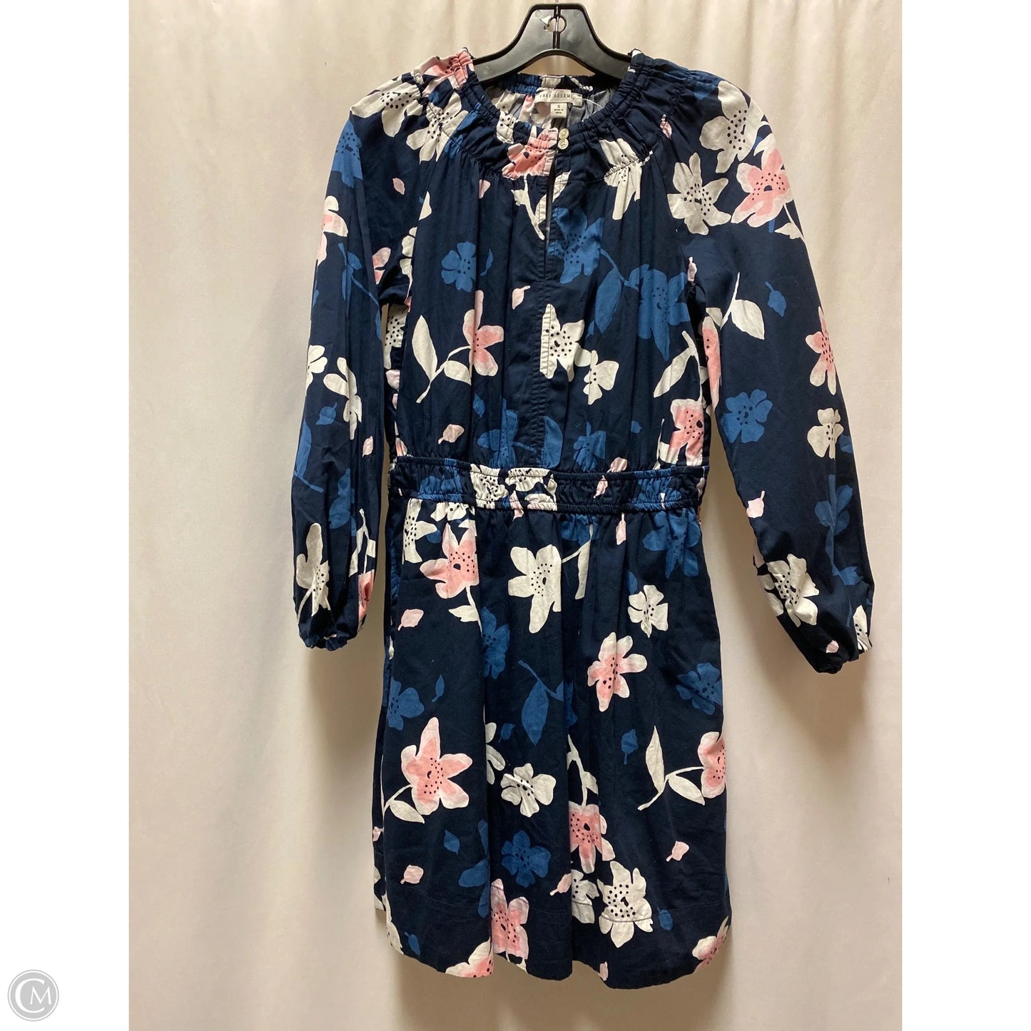 Dress Casual Midi By Free Assembly In Blue, Size: S
