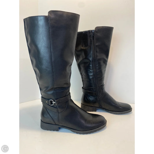 Boots Ankle Flats By Kim Rogers In Black, Size: 8