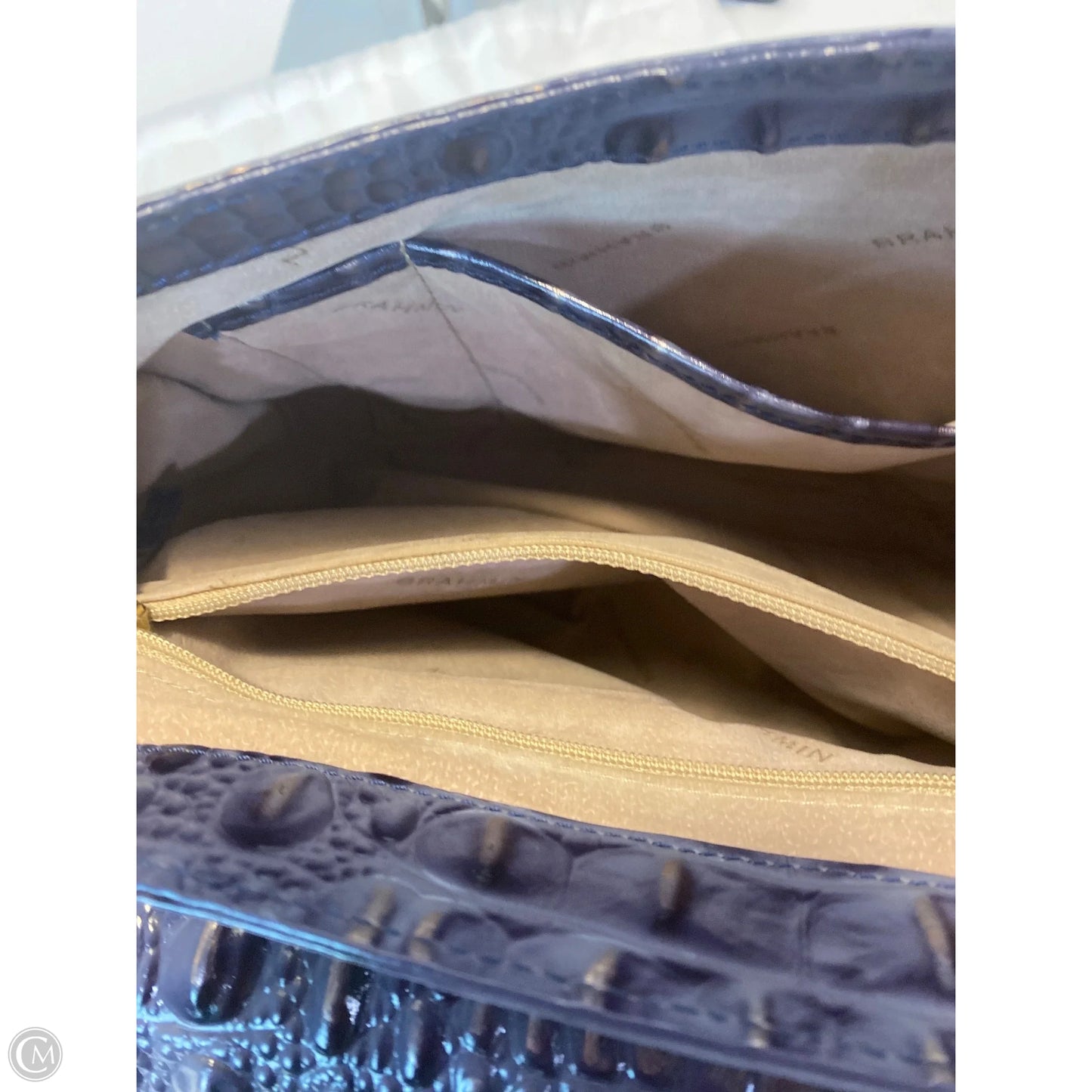 Crossbody Designer By Brahmin, Size: Medium