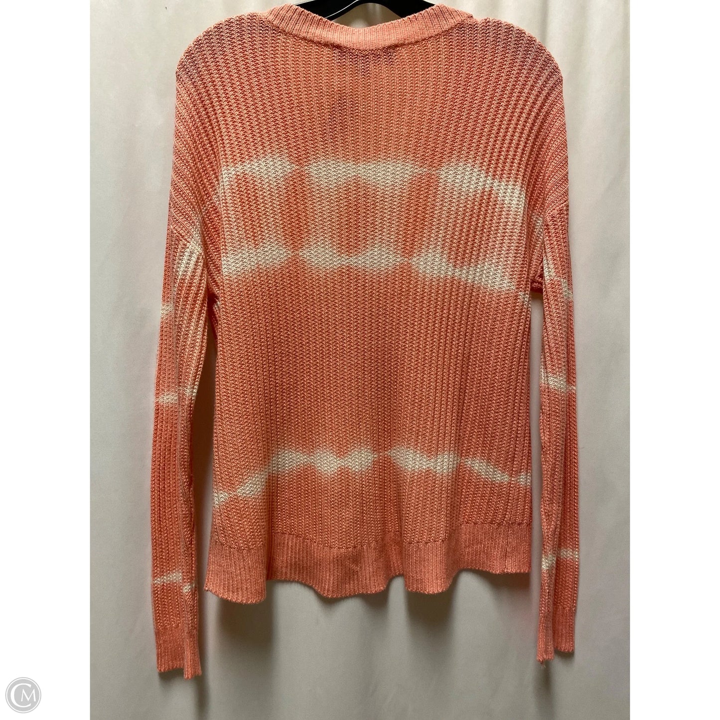 Sweater By Clothes Mentor In Peach, Size: M