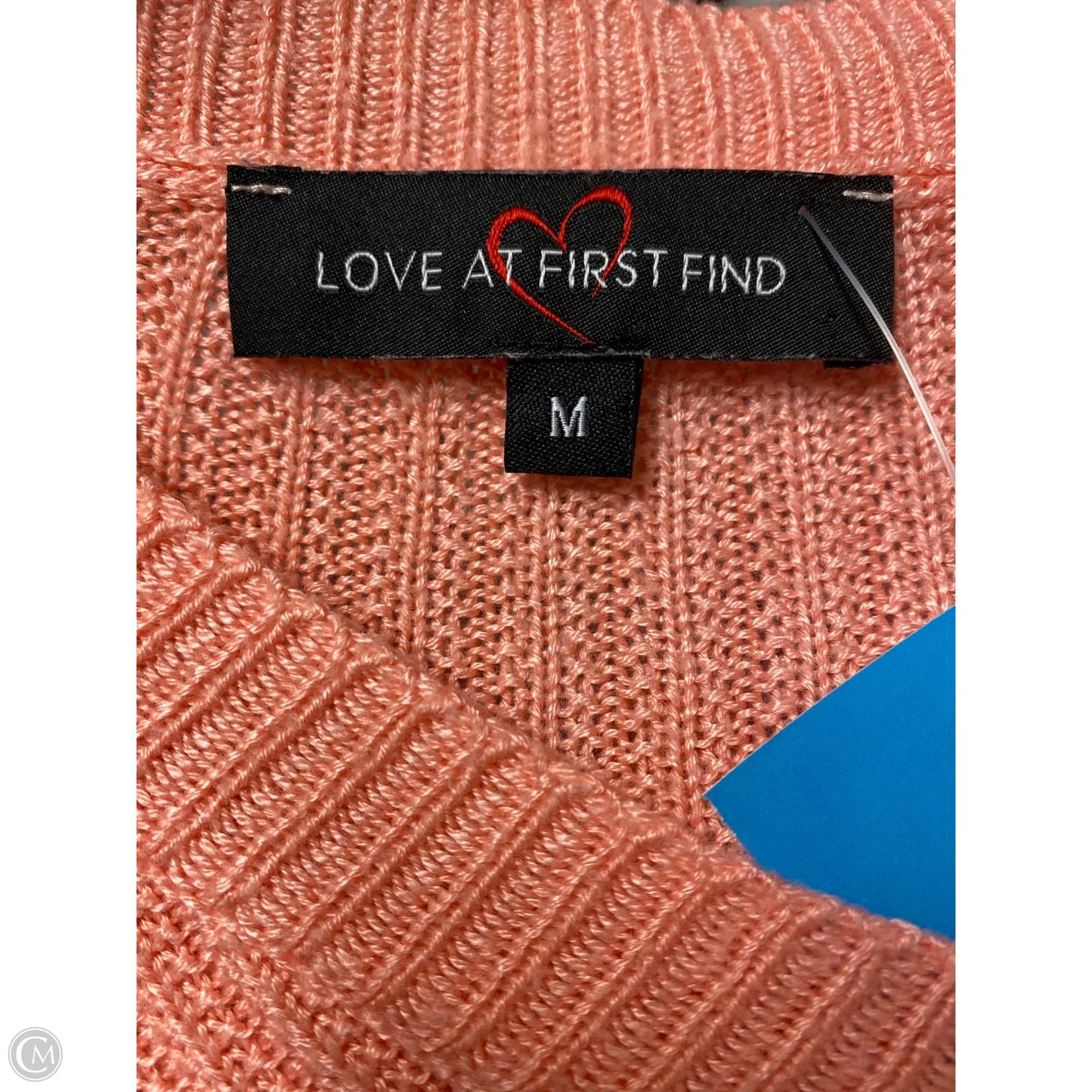 Sweater By Clothes Mentor In Peach, Size: M
