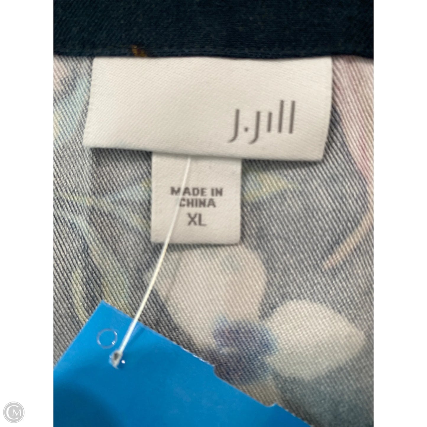 Dress Casual Midi By J. Jill In Navy, Size: Xl