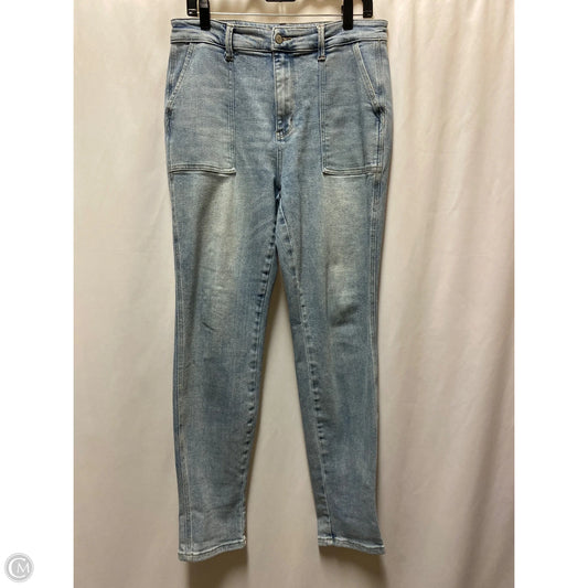 Jeans Straight By Judy Blue In Blue Denim, Size: 10