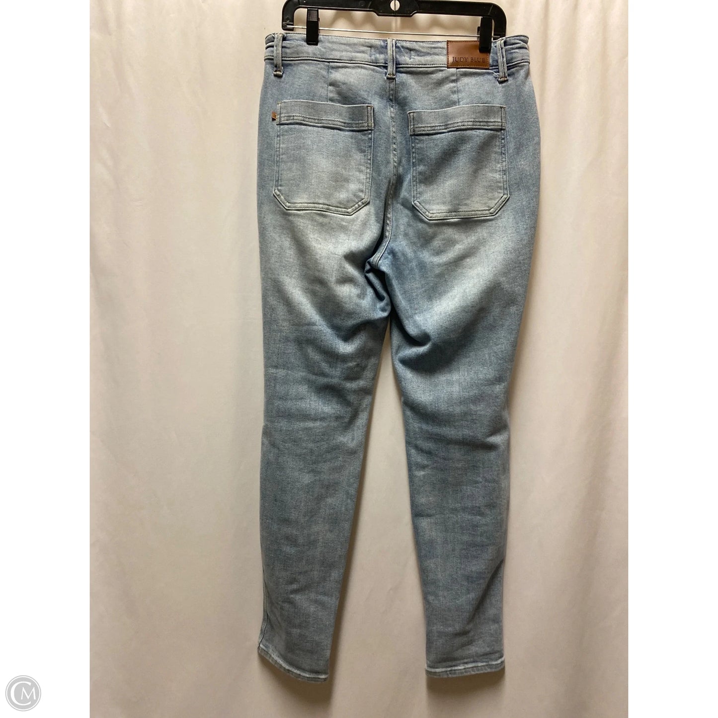 Jeans Straight By Judy Blue In Blue Denim, Size: 10