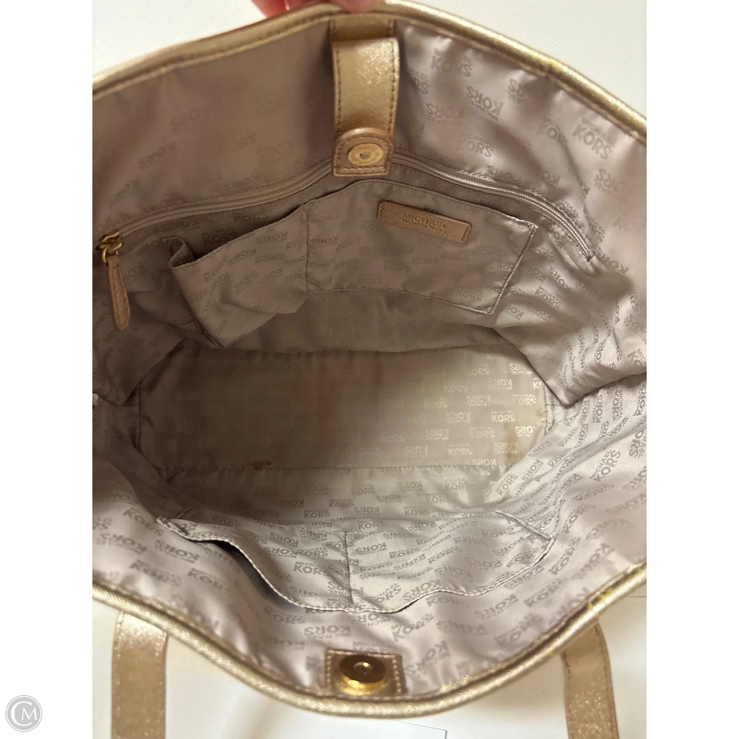 Handbag Designer By Michael Kors, Size: Large