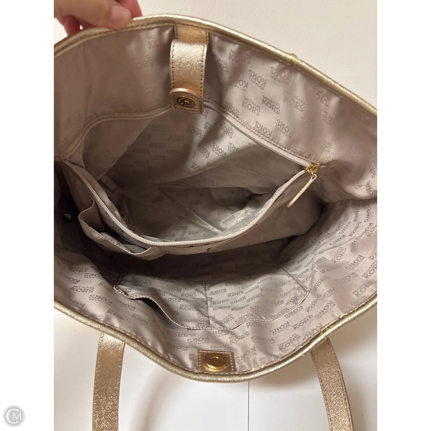 Handbag Designer By Michael Kors, Size: Large