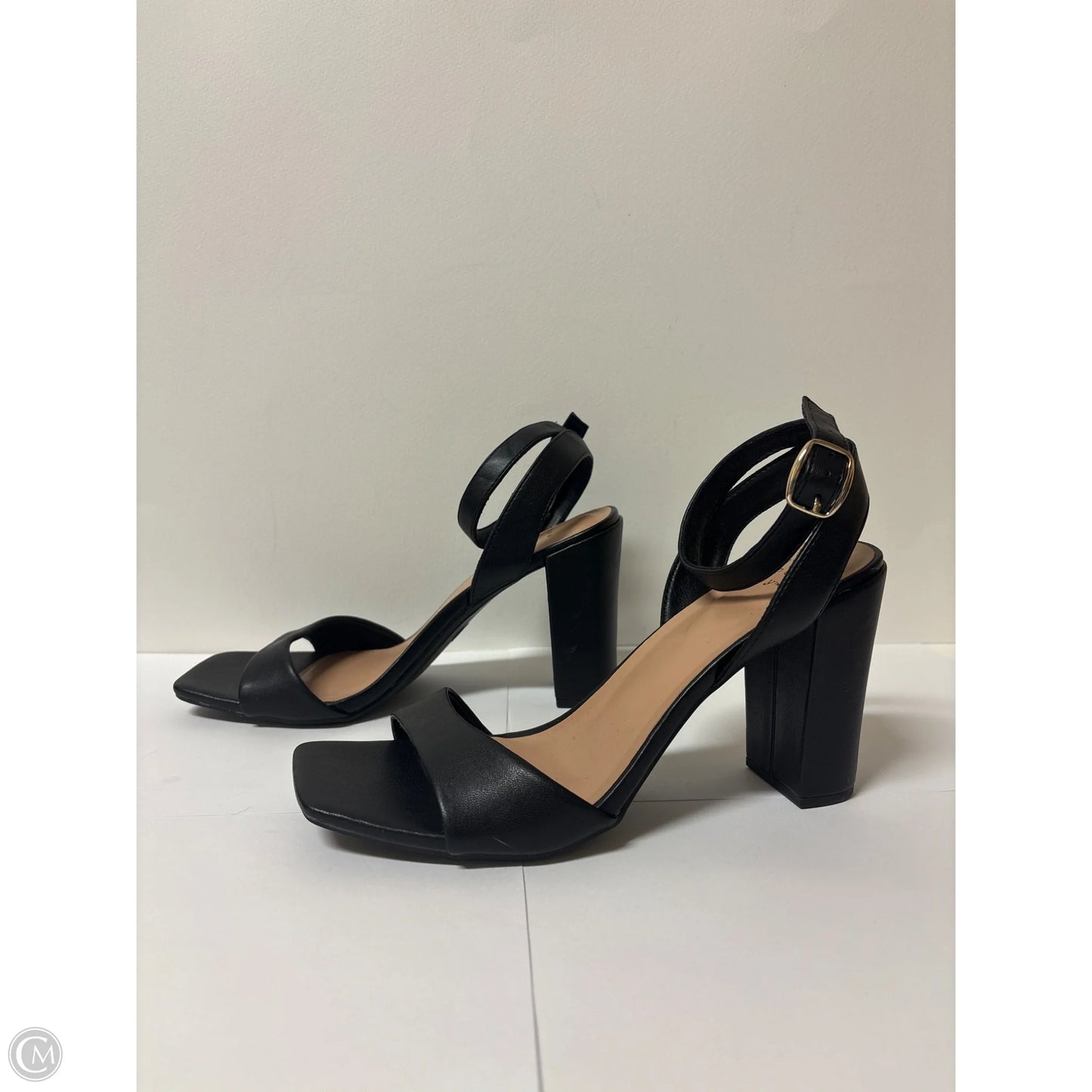 Shoes Heels Block By A New Day In Black, Size: 10
