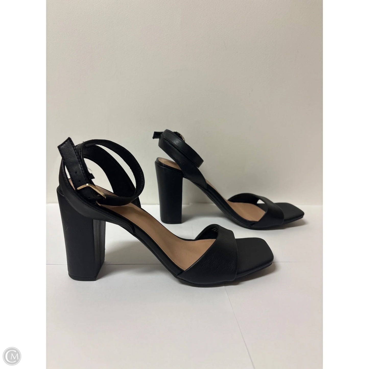 Shoes Heels Block By A New Day In Black, Size: 10