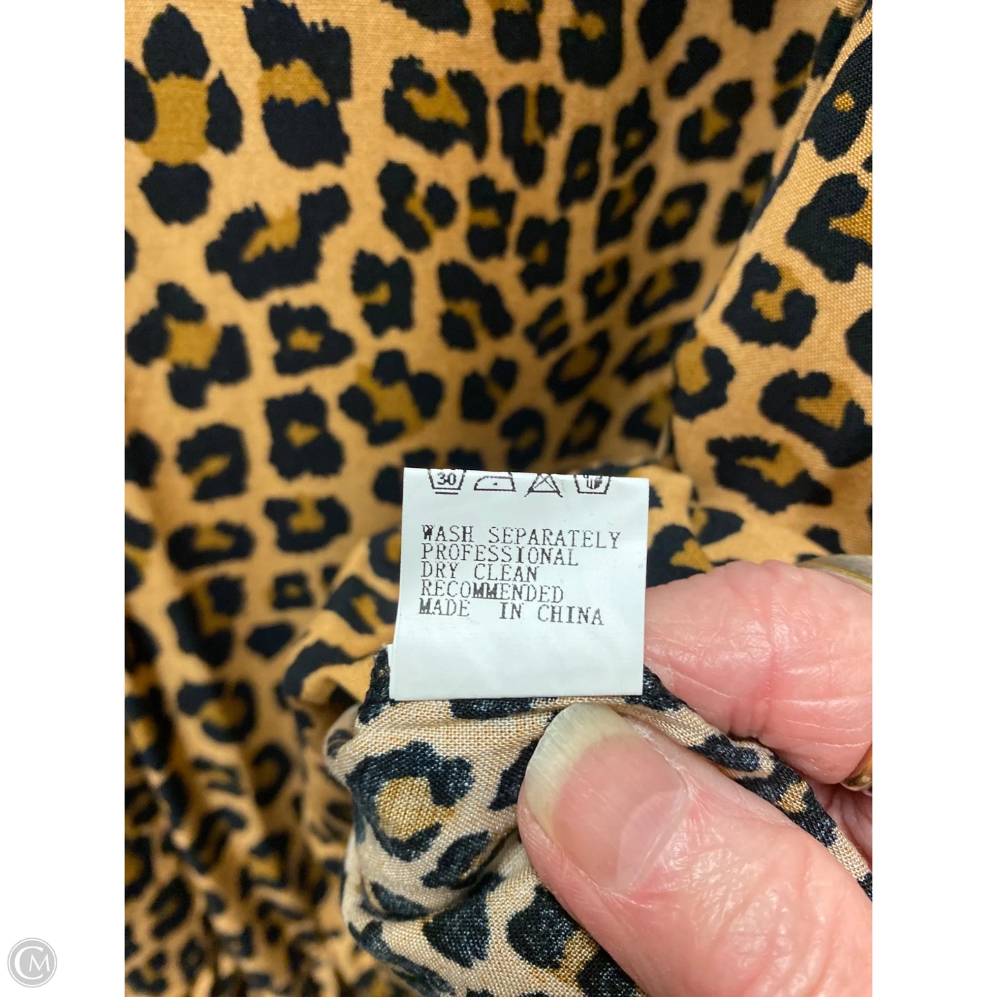 Skirt Maxi By Clothes Mentor In Animal Print, Size: 2x