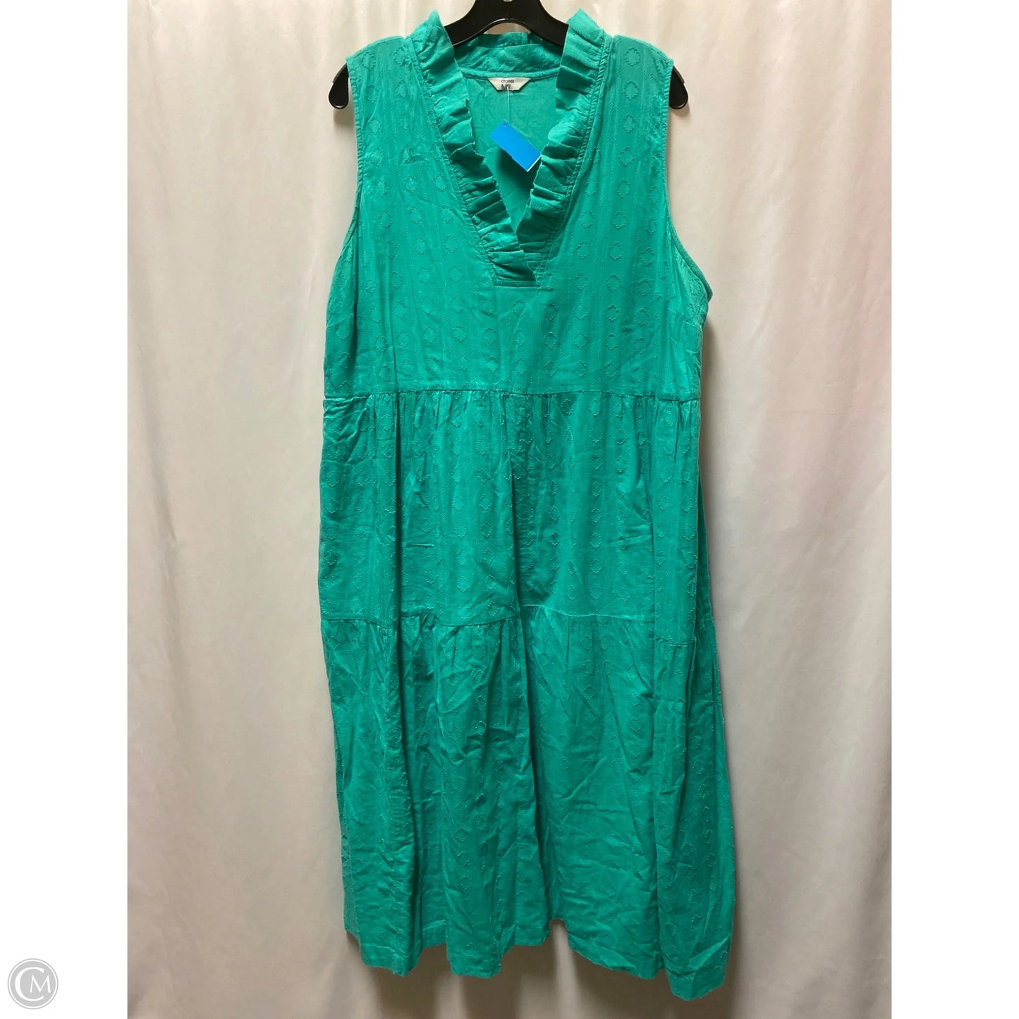 Dress Casual Maxi By Crown And Ivy In Green, Size: Xl