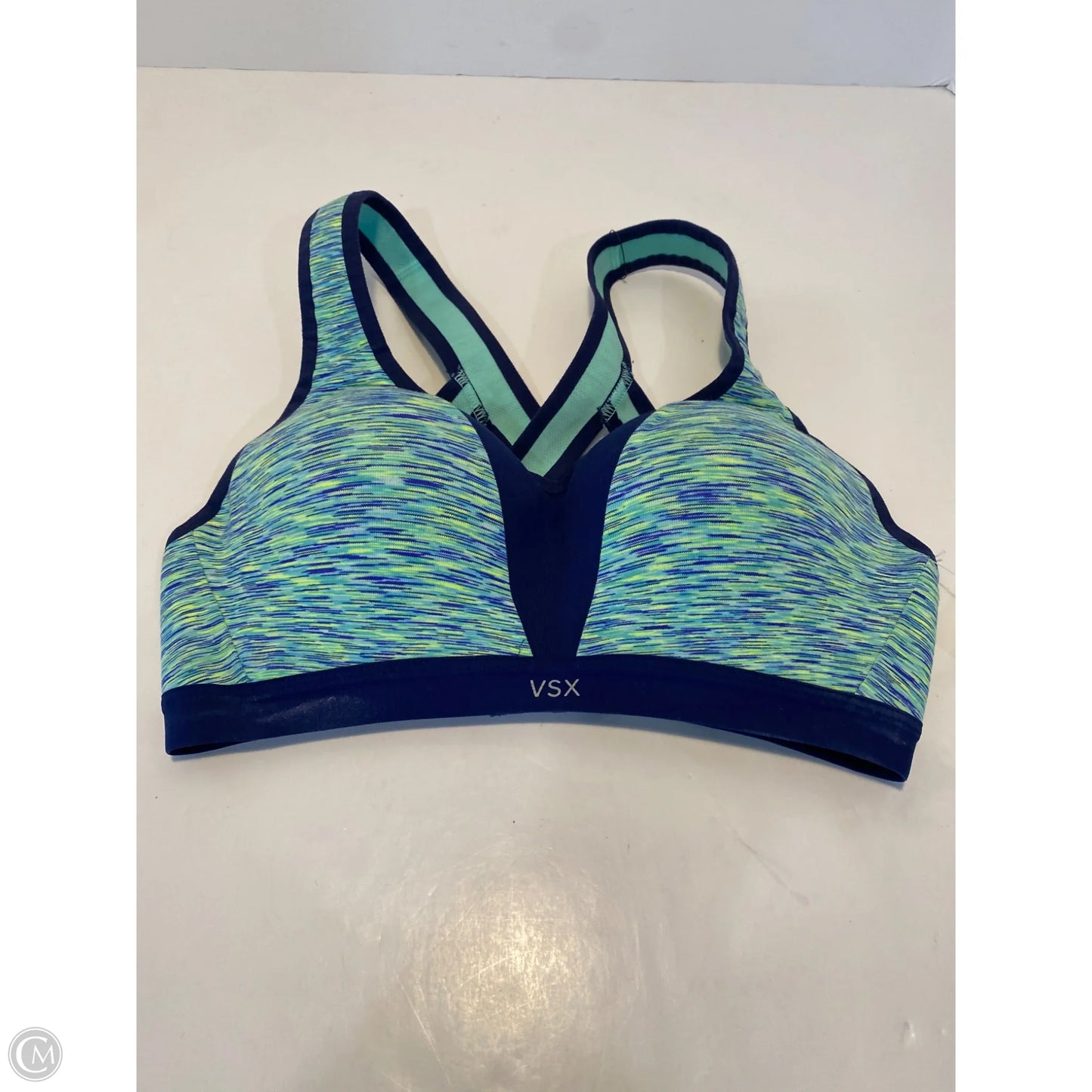 Athletic Bra By Clothes Mentor In Navy