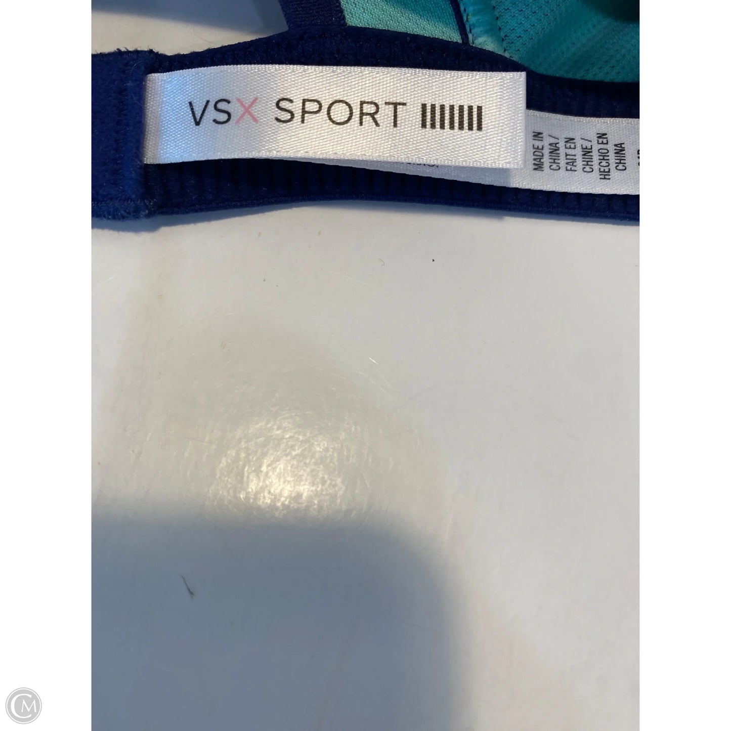 Athletic Bra By Clothes Mentor In Navy