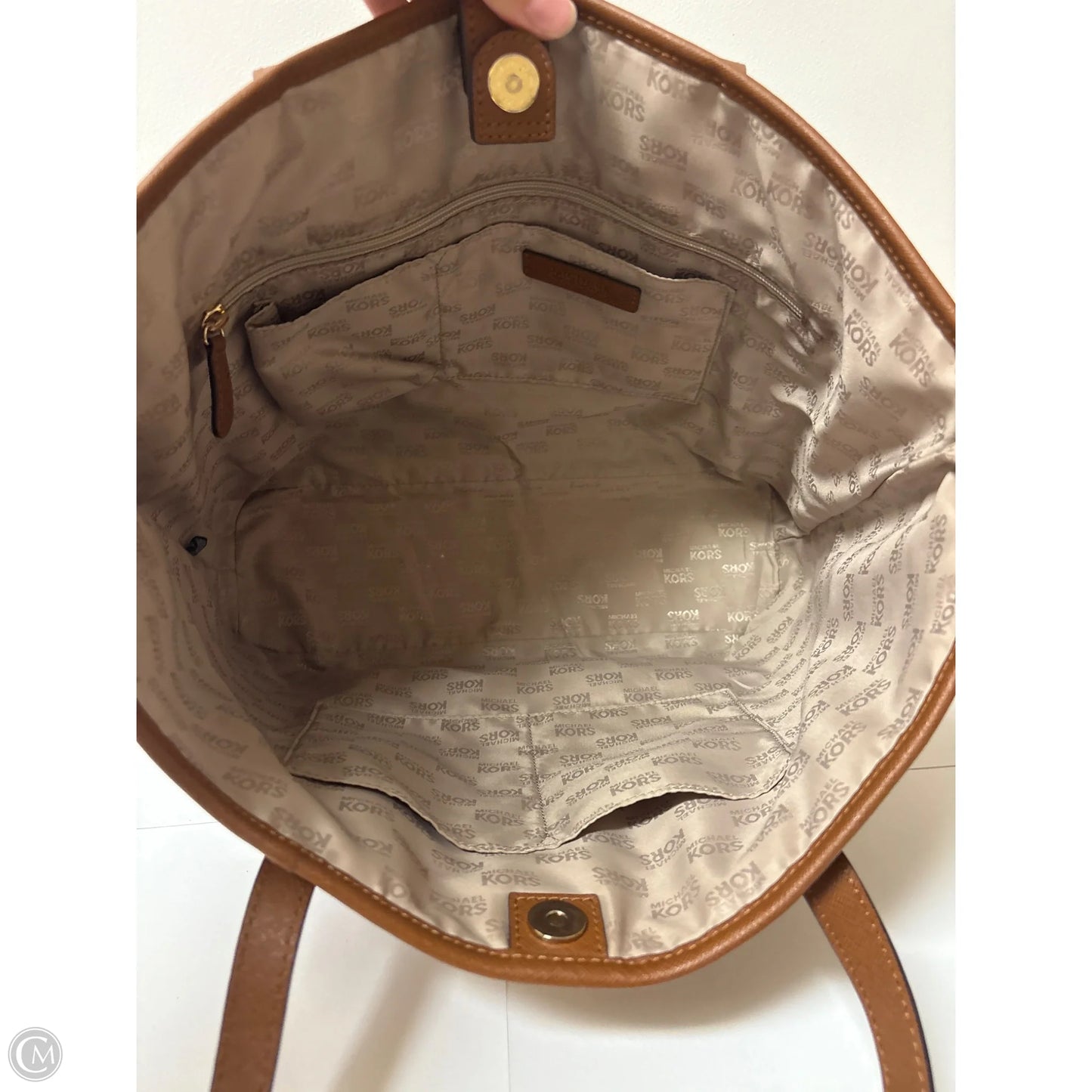 Handbag Designer By Michael Kors, Size: Large