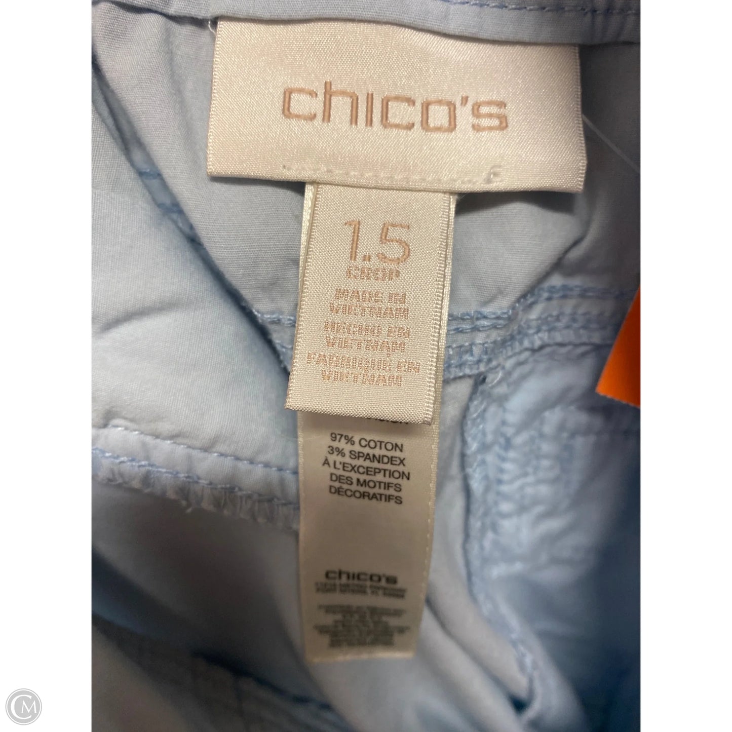 Pants Joggers By Chicos In Blue, Size: M