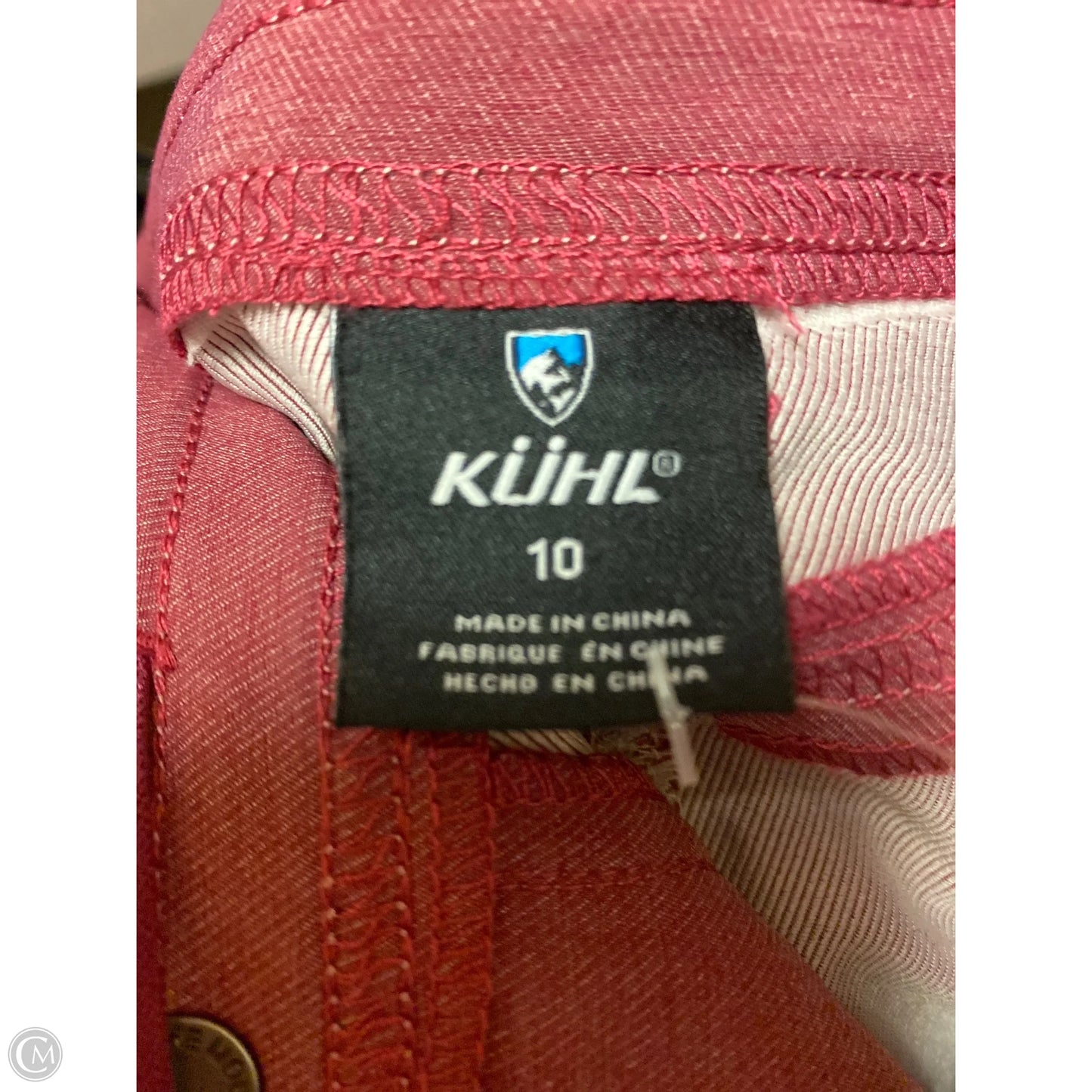 Shorts By Kuhl In Maroon, Size: 10