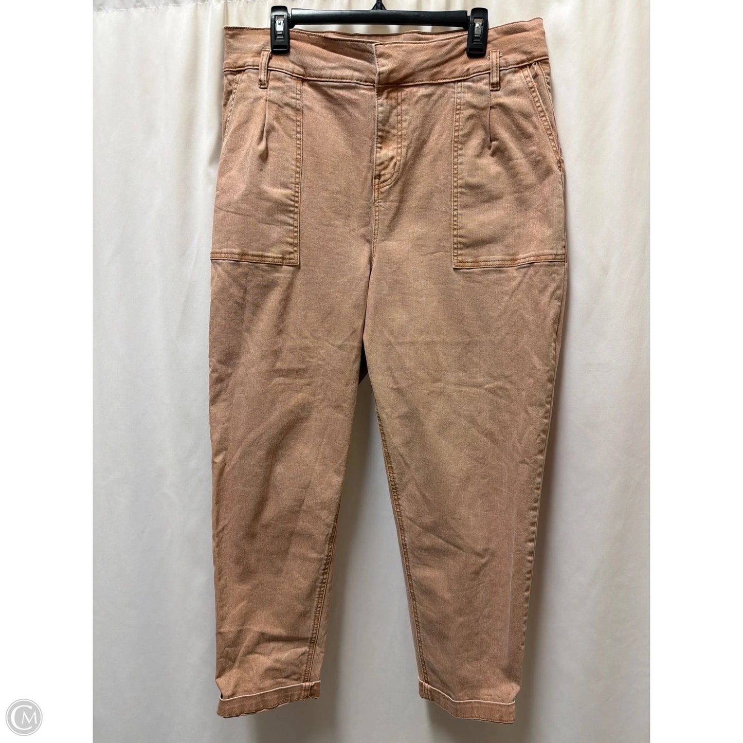 Jeans Straight By Eloquii In Red Denim, Size: 14