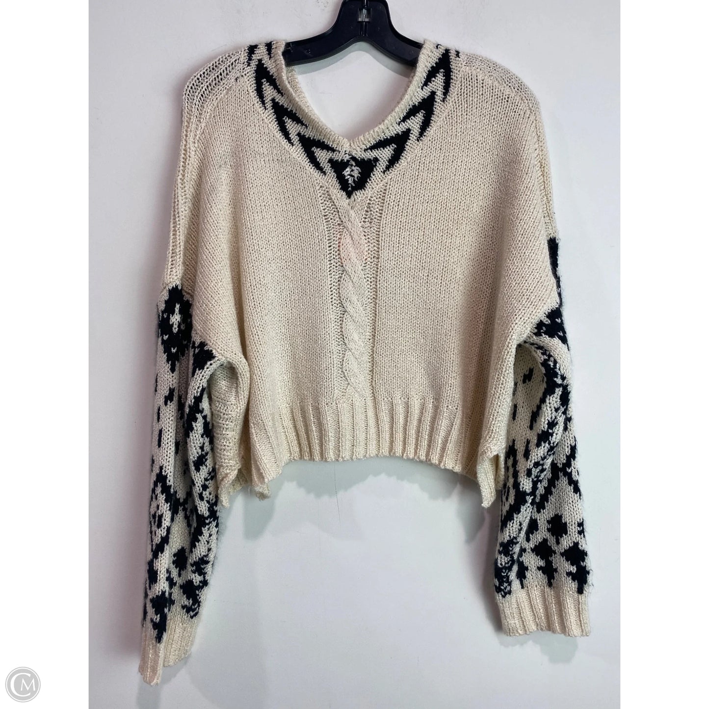 Sweater By Pol In Tan, Size: S