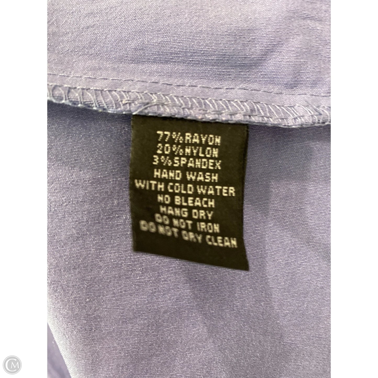 Blazer By Clothes Mentor In Purple, Size: Xl