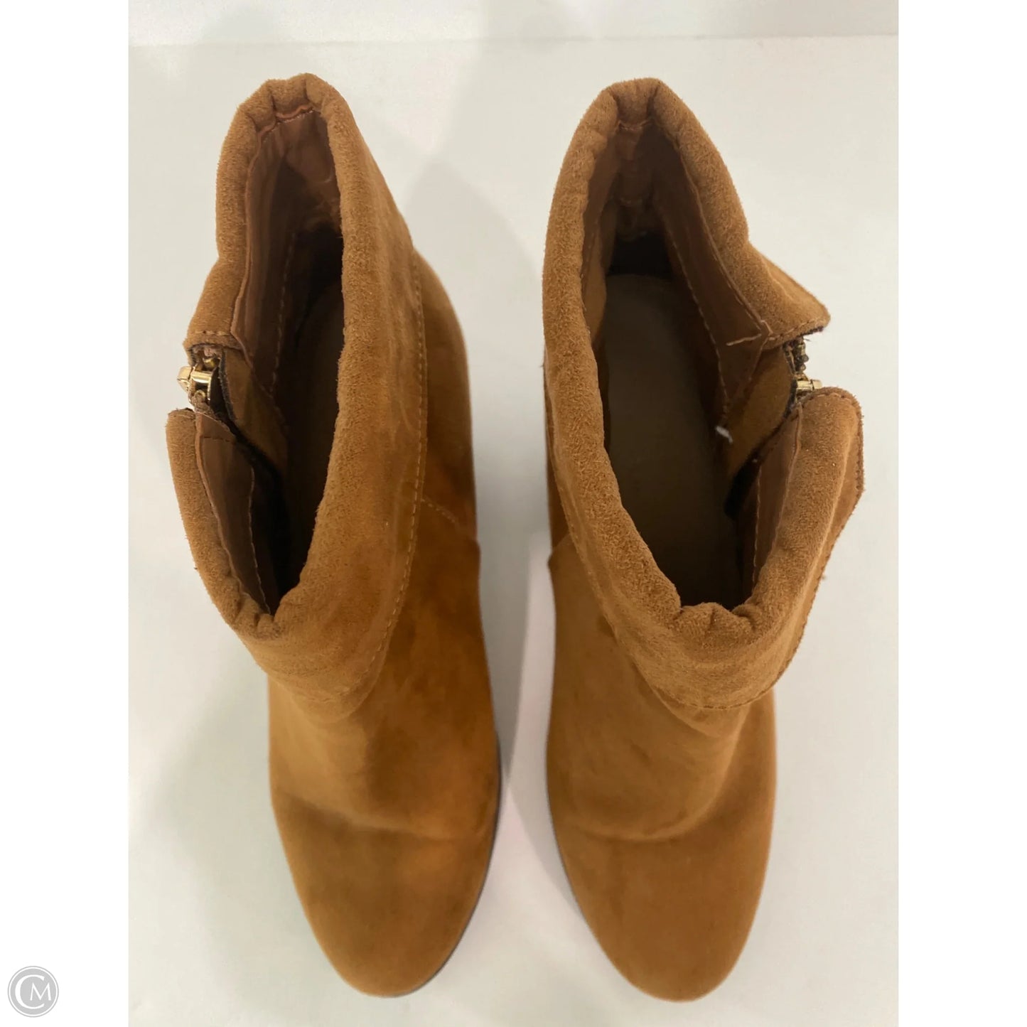 Boots Ankle Heels By Lc Lauren Conrad In Brown, Size: 7