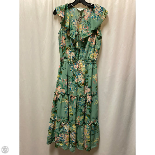 Dress Casual Maxi By Lc Lauren Conrad In Green, Size: S