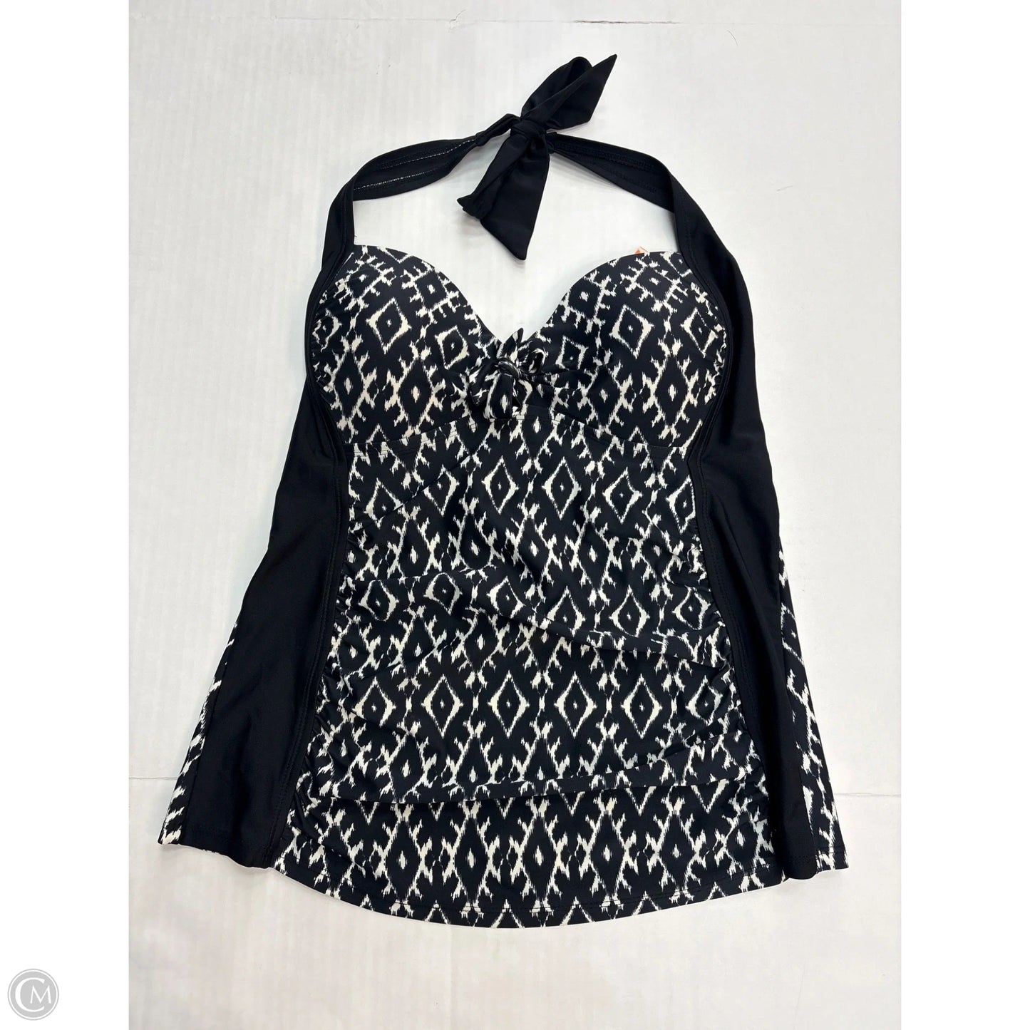 Swimsuit Top By Merona In Black, Size: M