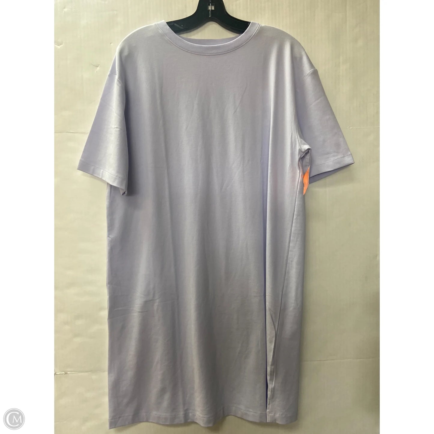 Dress Casual Midi By A New Day In Purple, Size: M
