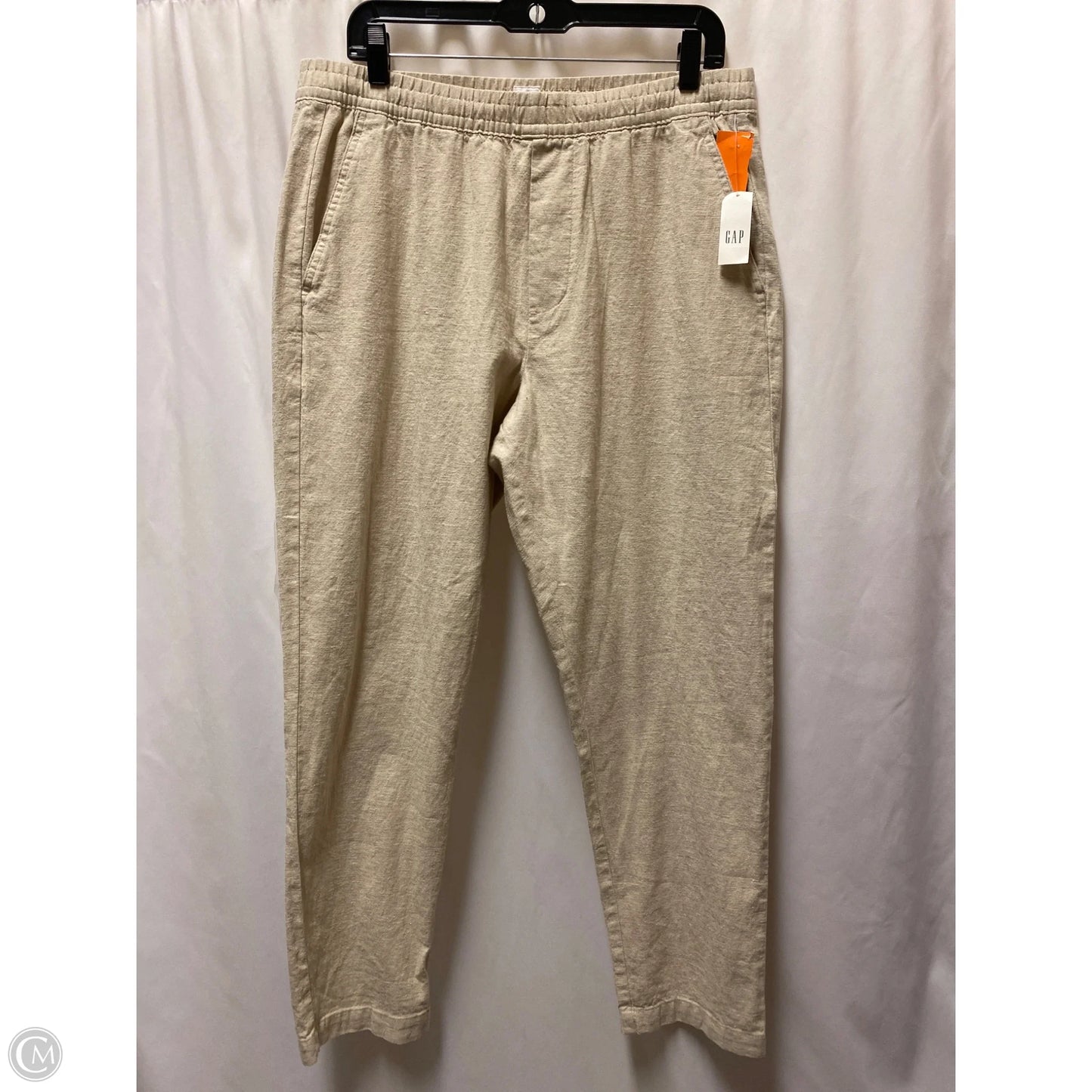 Pants Linen By Gap In Tan, Size: M