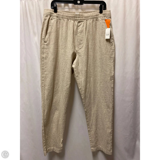 Pants Linen By Gap In Tan, Size: M