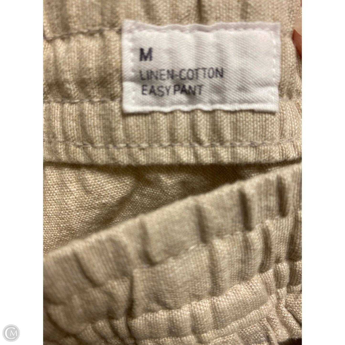 Pants Linen By Gap In Tan, Size: M