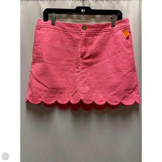 Skort Designer By Lilly Pulitzer In Pink, Size: 8