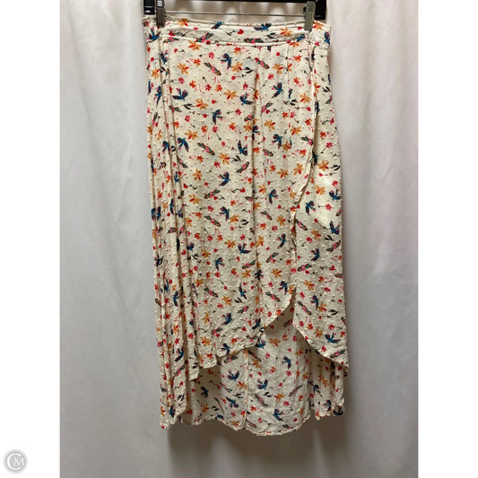 Skirt Maxi By Honey Punch In Cream, Size: M