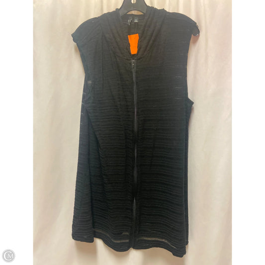 Swimwear Cover-up By Clothes Mentor In Black, Size: Xl