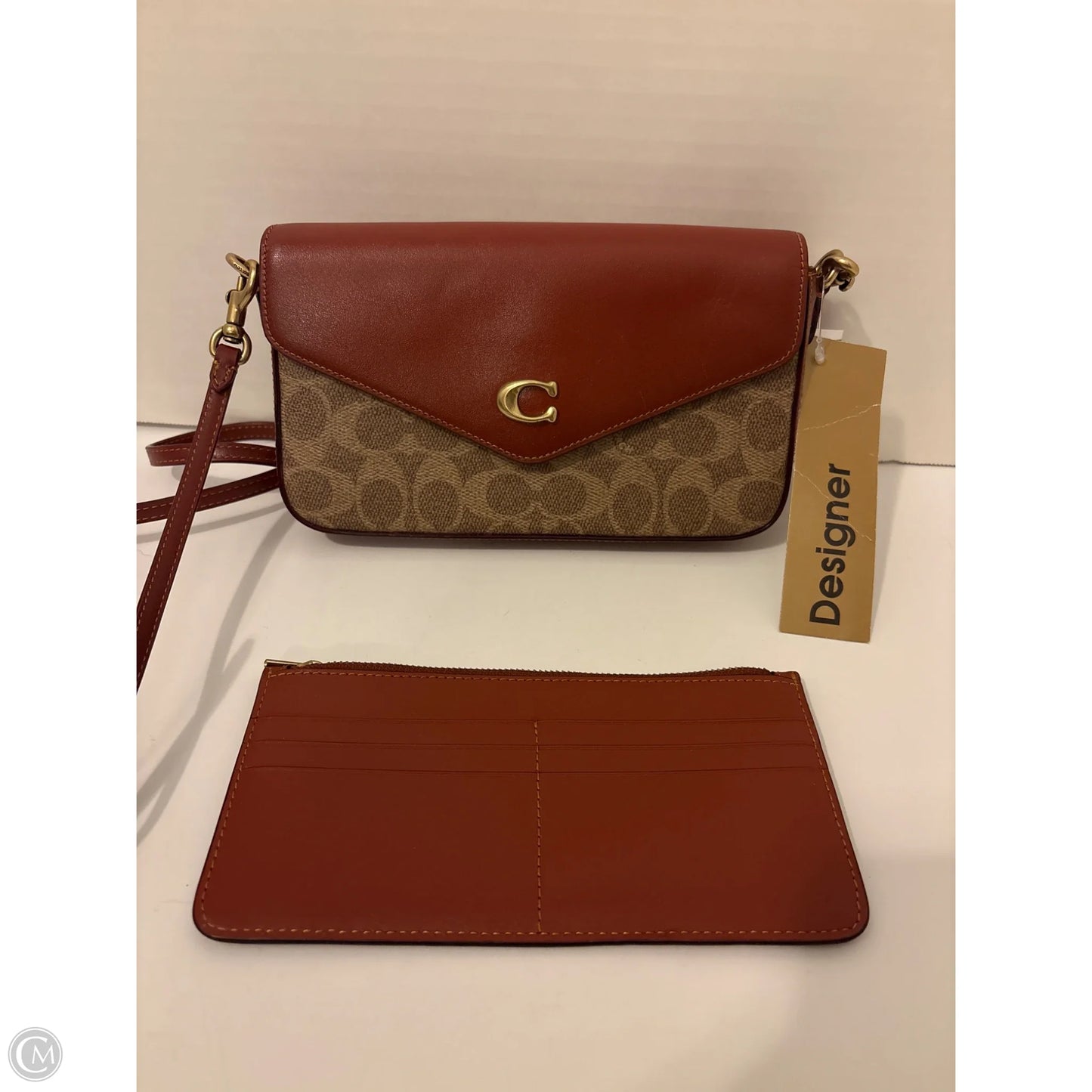 Crossbody Designer By Coach, Size: Small