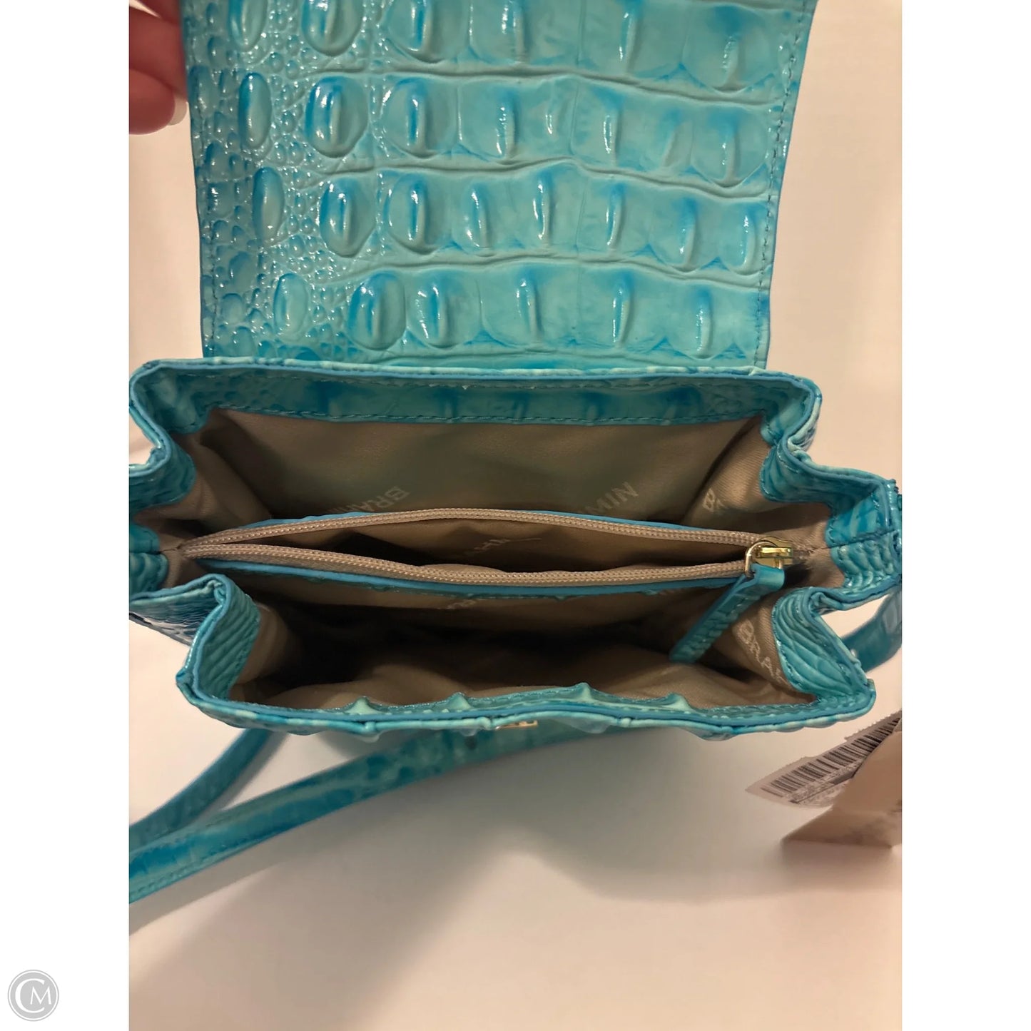 Crossbody Designer By Brahmin, Size: Medium