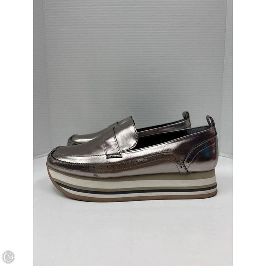 Shoes Flats By Crown And Ivy In Grey, Size: 10