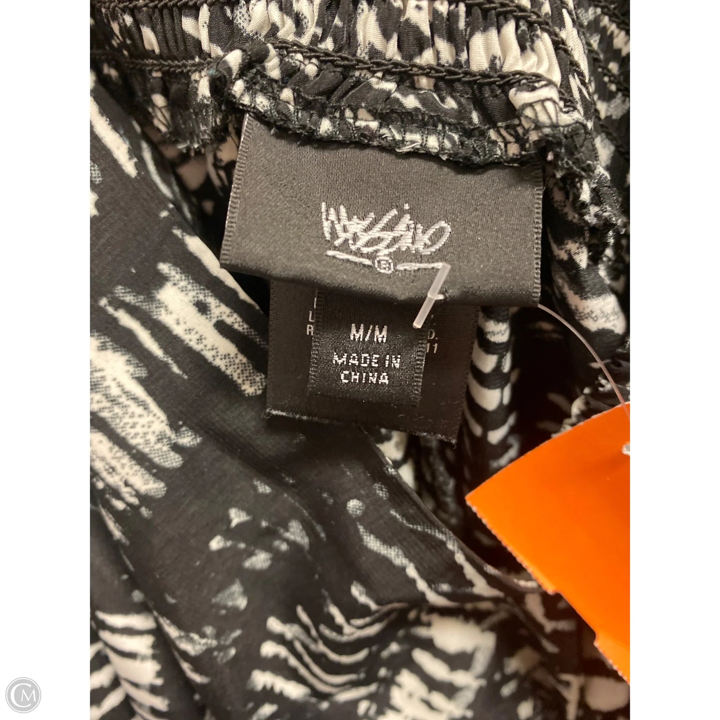 Pants Dress By Mossimo In Black & White, Size: M