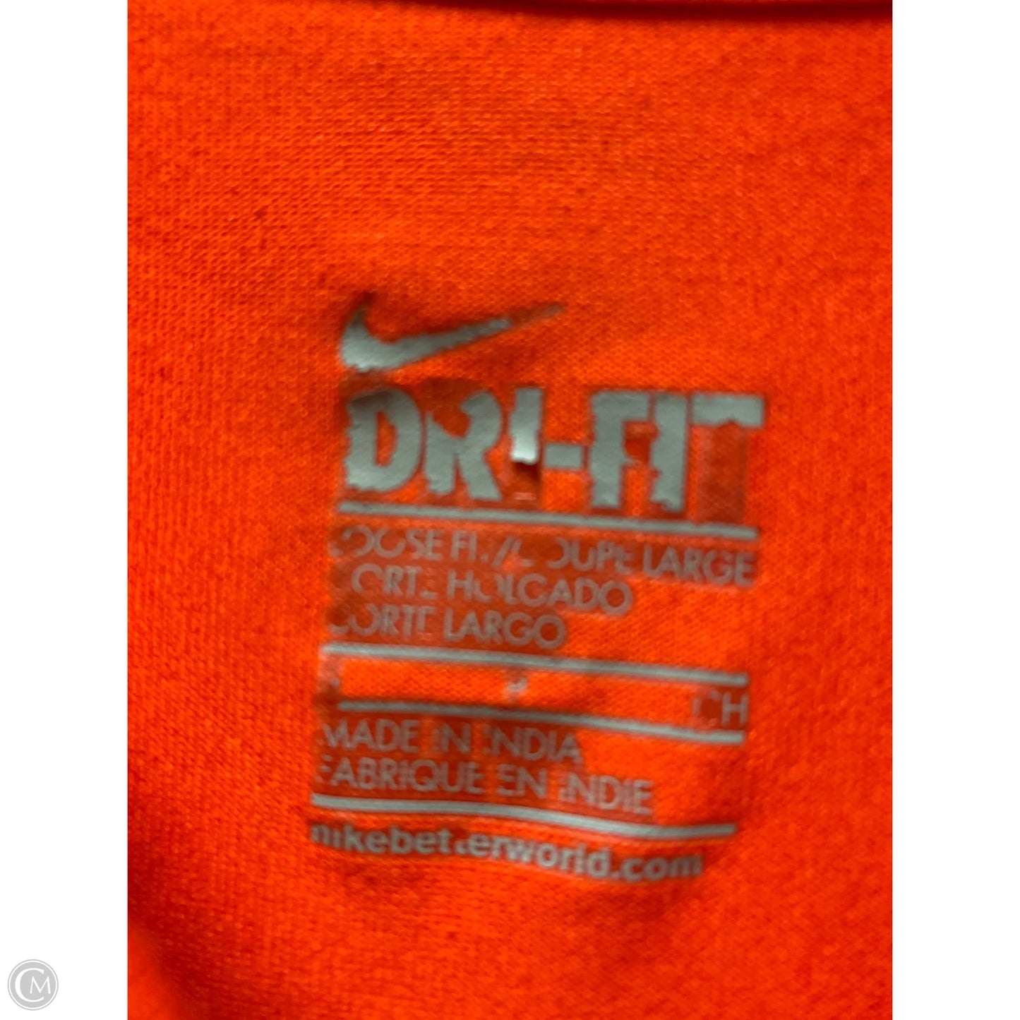 Athletic Tank Top By Nike In Red, Size: M